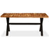 Rustika Rowe -  Dining Table Solid Acacia and Mango Wood 180x90x76 cm